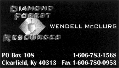 Diamond Forest Resources - Morehead, Kentucky