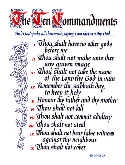The Ten Commandmentss