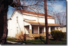 Dr. Thomas Asa Edward Evan's house in Farmers, Kentucky.