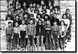 Farmers Grade School - Farmers, Kentucky - 1951 Fifth and Sixth Grade Classes