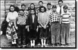 Farmers Grade School - Farmers, Kentucky - 1951 Seventh Grade Class