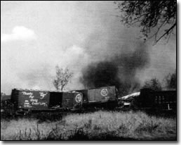 Train Wreck In Farmers, KY